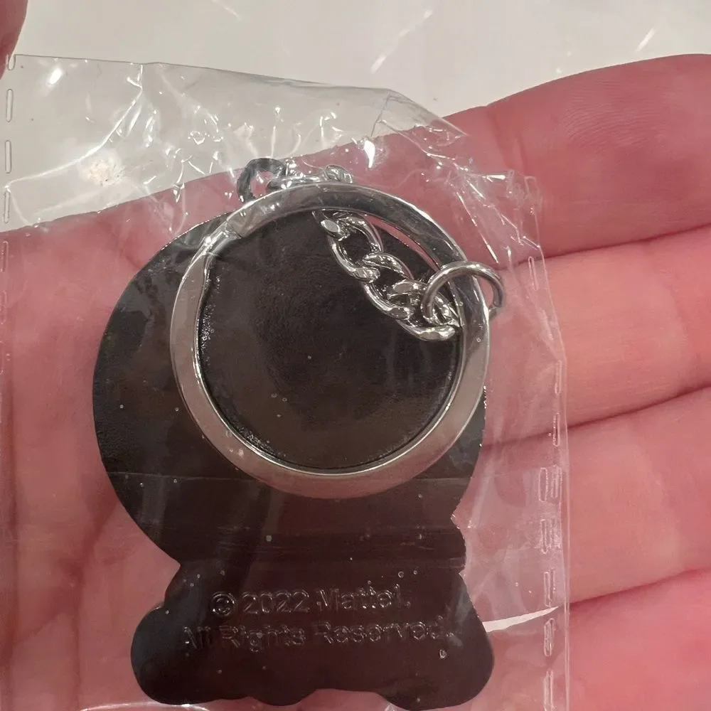 World of Barbie Glitter Keychain